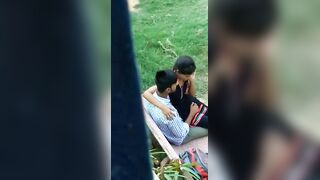 Indian couple ki park mein chudai ki leaked mms tape