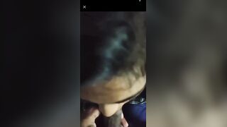 Indian beauty apne bf ko blowjob de rahi hai