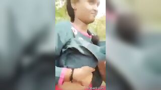 Dehati ladki ki boobs suck karne ki viral mms