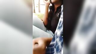 Park mein desi girl Anjali blowjob deti hui